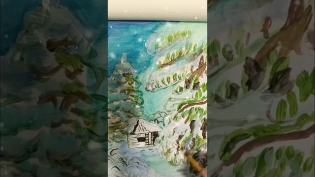 зимний пейзаж