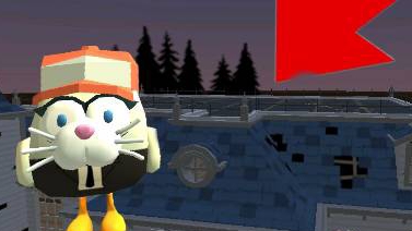 Построел дом на доме чикен ган chicken gun