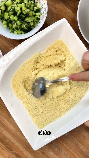 Такой салат из кус куса.вы захотите есть каждый день. Он полезный и очень вкусный