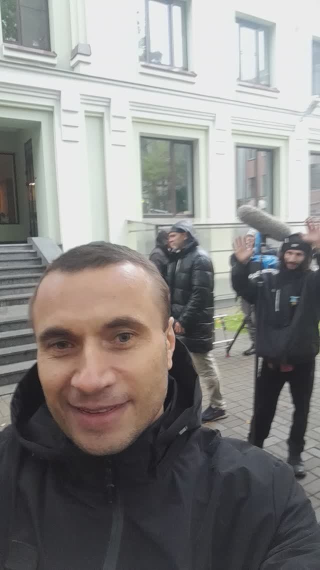 На съемках сериала в Санкт-Петербурге 🎬