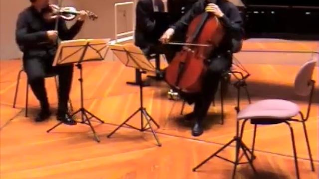 Felix Mendelssohn Bartholdy Klaviertrio dmoll 1.Satz Matthias Fischer