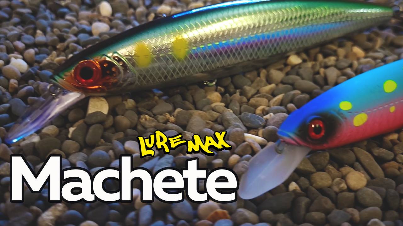 LureMax Machete. Универсальная приманка для твичинга и равномерки!
