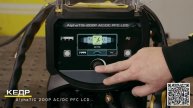Новинка: Установка аргонодуговой сварки КЕДР AlphaTIG-200P AC/DC PFC LCD