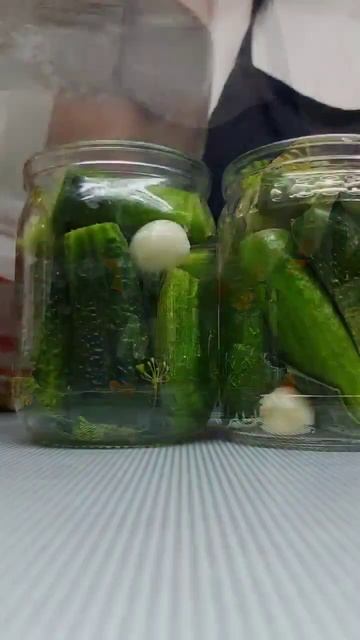 Рецепт маринованных солёных огурцов #заготовкиназиму  #маринованныеогурцы  #огурцымаринованные