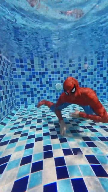 Can you swim?#spiderman