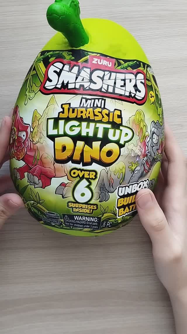 Zuru  SMASHERS mini Jurassic LIGHT UP DINO