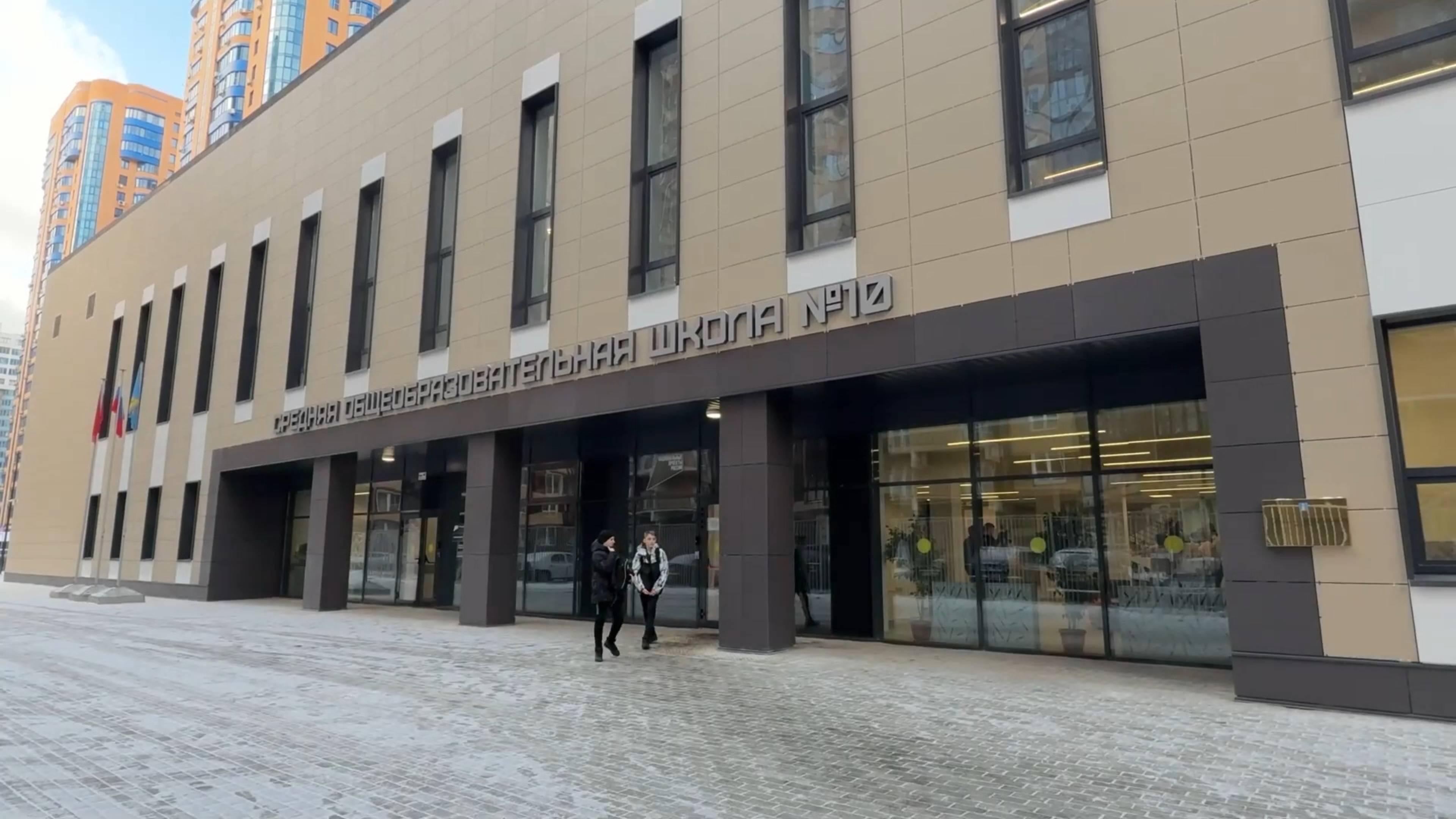 Школа на 1100 мест с IT-уклоном в Реутове готова на 100% 19.01.2025