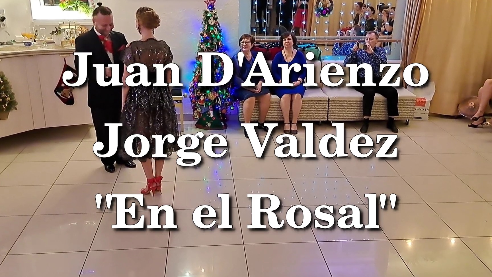 "En el Rosal" Juan D'Arienzo. Алексей и Мария Рукавицыны