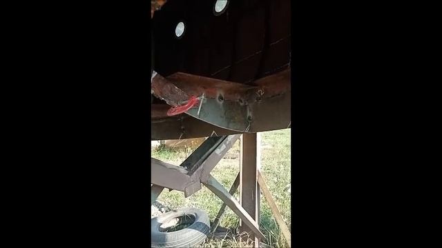 8 Замена кильсона около носовой переборки