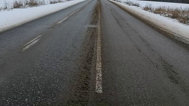 20.02.2025.Обзор Каширск.шоссе 12,5-13,5км.Контроль проделанных работ по ликвидации снега и наледи