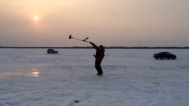 2014 02 15   Приземление планера в руки