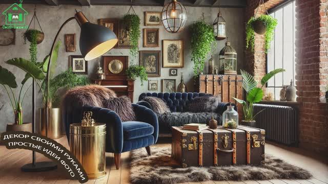 Декор дома своими руками в разных стилях идеи для вдохновения 🧶🛋️💺 (6)