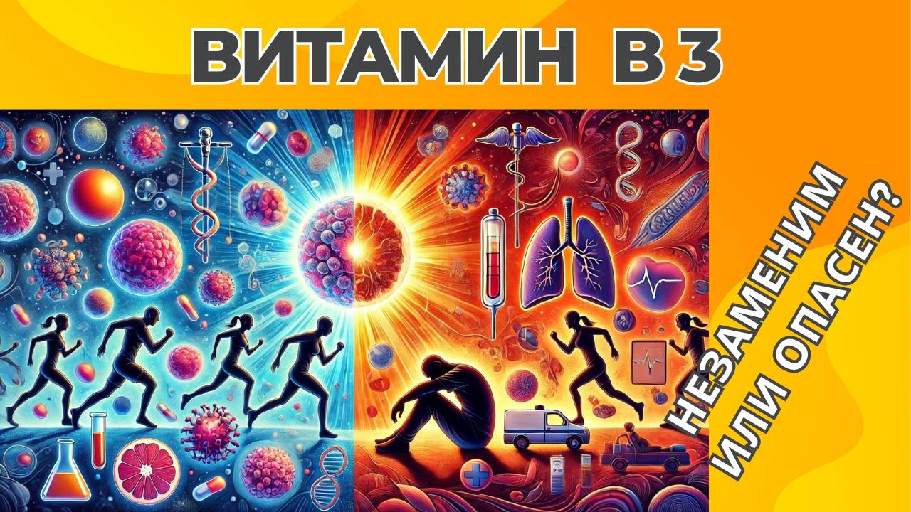 ВИТАМИН B3 | Незаменим или опасен?