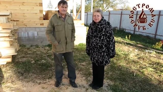 Одноэтажный дом из бруса для небольшой семьи. 08 декабря 2015