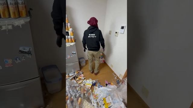 В Японии клинеры пришли убираться в доме одинокого айтишника-пивозавра