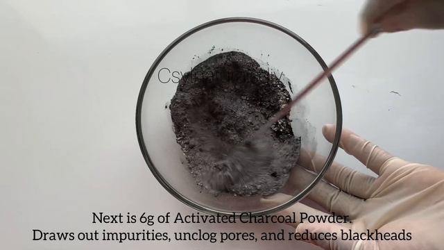 DIY. How to make powdered to paste face mask for glowing skin with (3 ingredients)