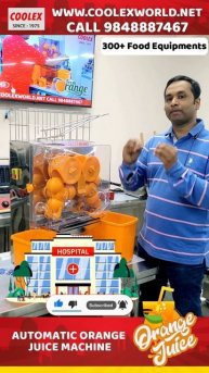 Automatic Orange Juice Machine, Mosambi juice machine, Bathai juice machine Coolex Food Machines VJ