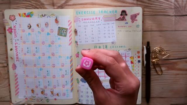 Kawaii Bullet Journal Setup 2018 Rainbowholic