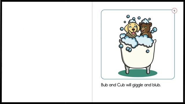 Tub Time Fun with Bub and Cub eBook | -ub Word Family Read-Aloud | Twinkl USA