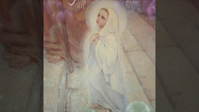 В ХРАМЕ БОЖИИ ЯСНО ДЕВА ЯВЛЯЕТСЯ  И ХРИСТА ВСЕМ ПРЕДВОЗВЕЩАЕТ ✨