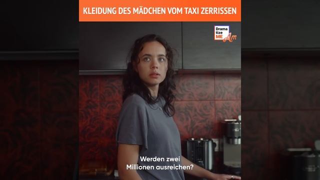 Film auf Deutsch "Kleidung des Mädchens vom Taxi zerrissen"