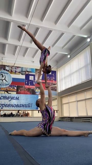 ✨Женская пара ✨Ли Милана и Куличева Валерия #спорт #калининград