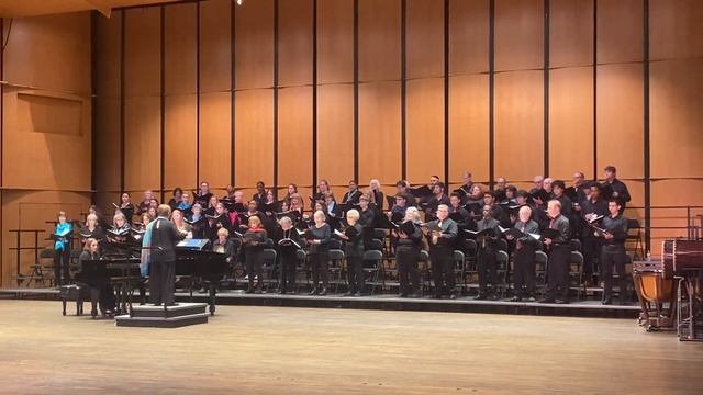 NOVA Community Chorus - The Royal Garden (Sunflowers, Poppies, Roses)by Mary-Hannah Klontz-4/27/24