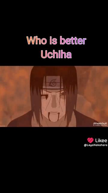 Who is better Uchiha #Sasuke#Itachi #Shisui.mp4