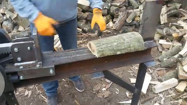 Дровокол реечный-бизнес на дровах.