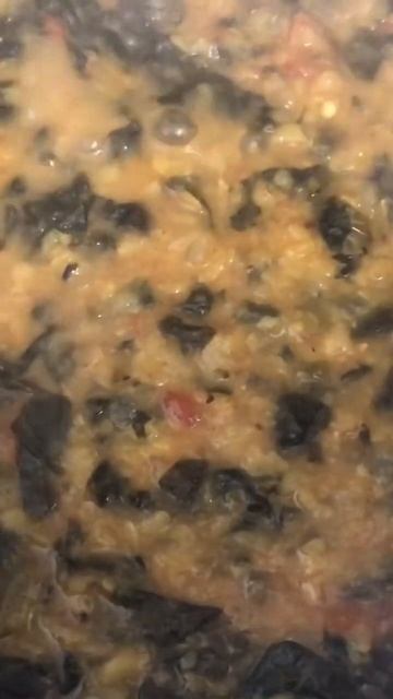 Authentic spinach lentils soup 🍲