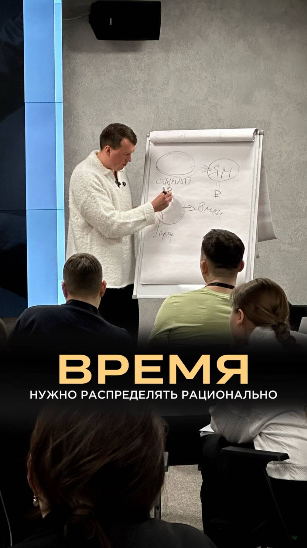 Время нужно распределять правильно