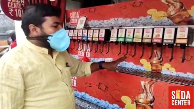 16+2+1 soda machine installed in kerala- tata ace .