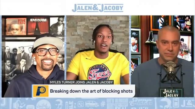 Myles Turner on his defensive mentality & Miles Bridges’ dunk on Clint Capela | Jalen & Jacoby