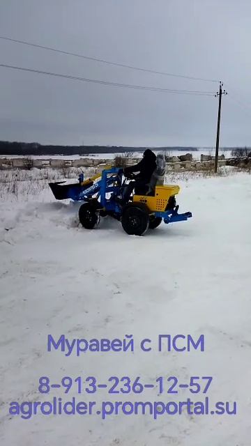 Муравей в деле Мини-погрузчик