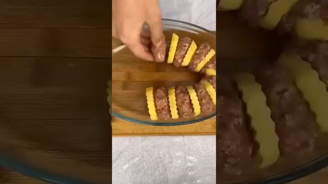 Рецепт простого и вкусного ужина с картофелем и фаршем 🍲