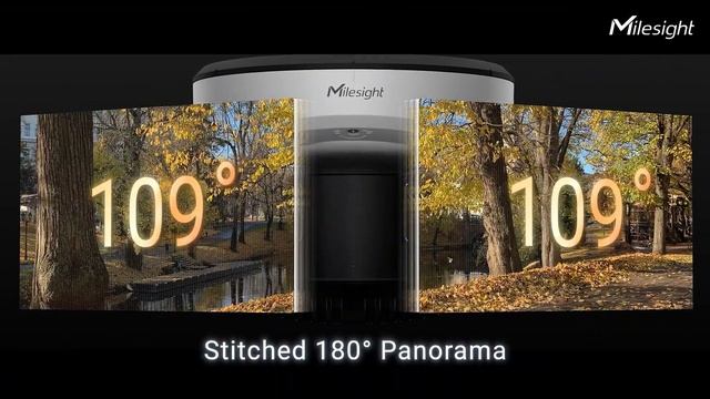 Milesight New Wide Coverage Products Teaser - AI Dual-sensor 180° Panoramic Camera