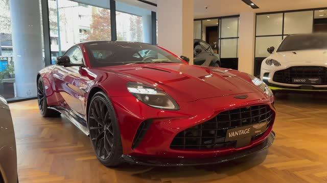 Aston Martin Vantage 2025 - Интерьер и Экстерьер