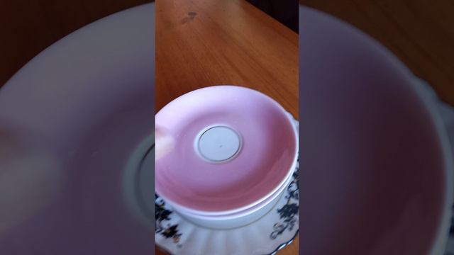 Чашка и блюдце для кофе