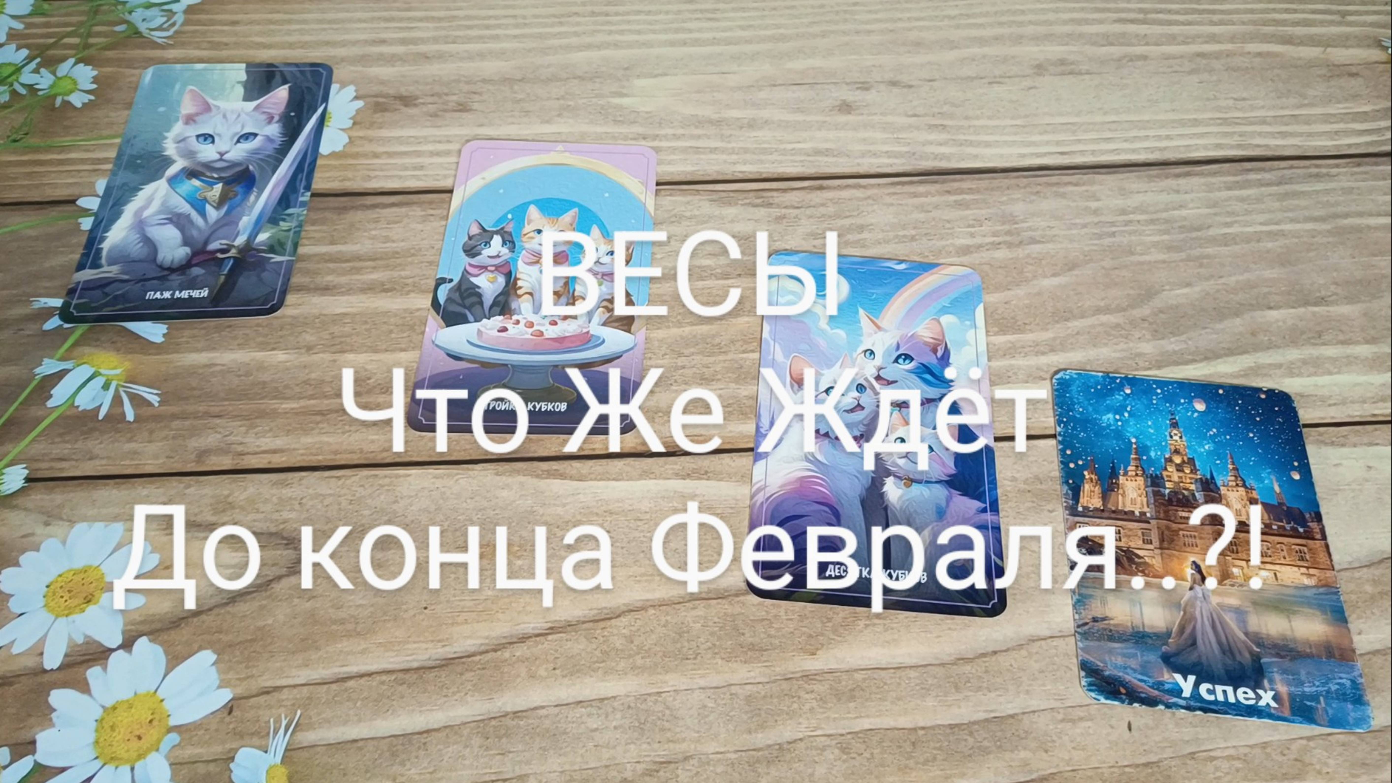 #ВЕСЫ ЧТО ЖЕ ЖДЁТ ДО КОНЦА ФЕВРАЛЯ..?! 🥰😍😍#ГаданиеНаБудущее #ТароГадание