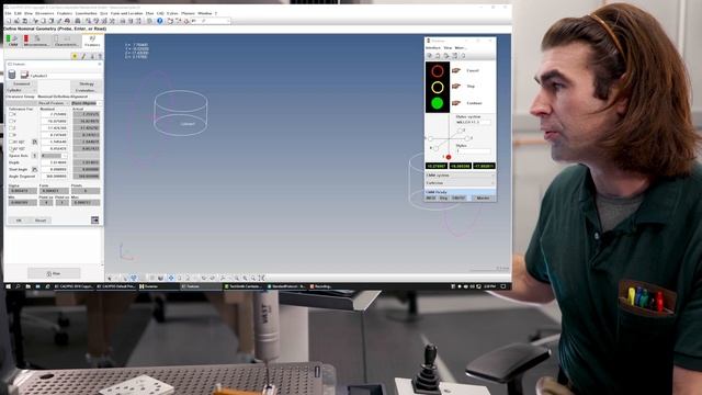 Zeiss CMM: Alignment with Cylinders