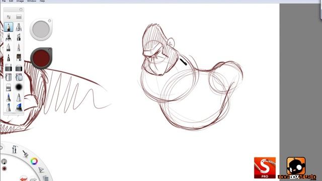 How To Draw A Cartoon Gorilla (BONUS)