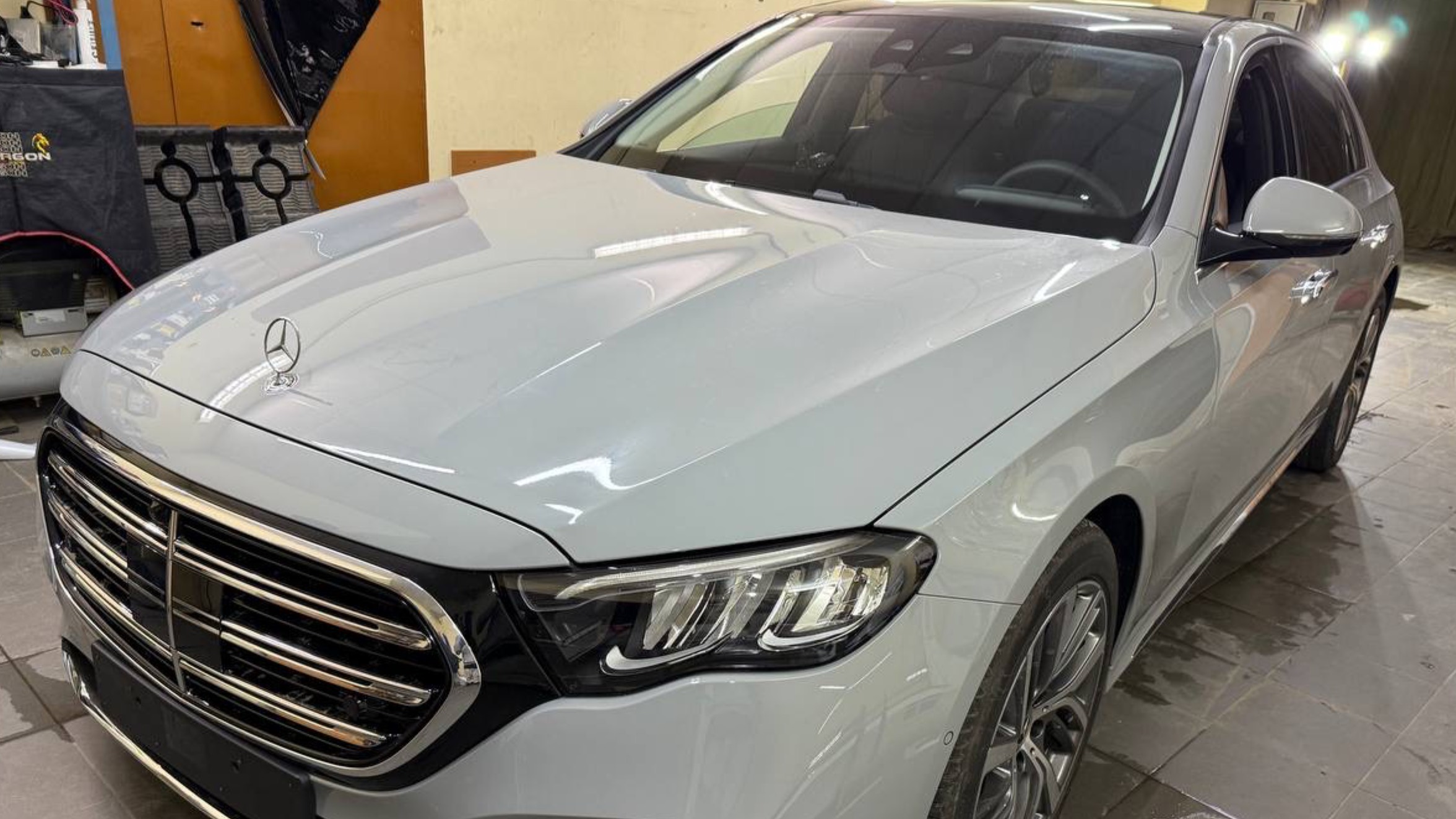 Детейлинг Mersedes-Benz E 220d W214