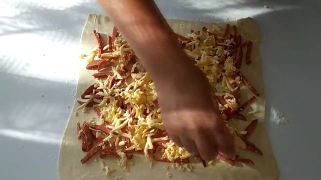 Очень Быстрый ПЕРЕКУС НА СКОРУЮ РУКУ _Закусочные Слойки Рулетики