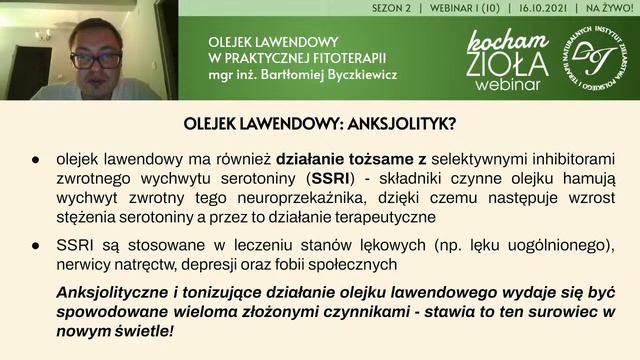 Olejek lawendowy w praktycznej fitoterapii - Kocham Zioła Webinar