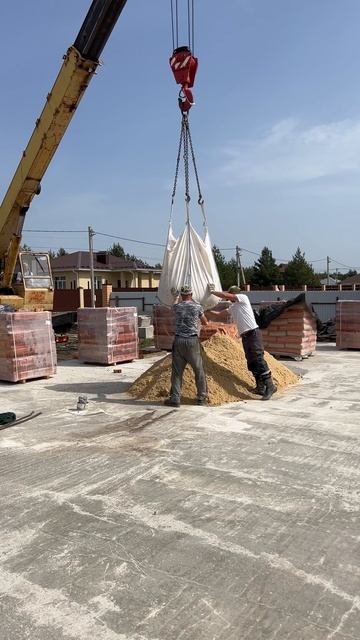 Чтоб за песком не ходить #стройка