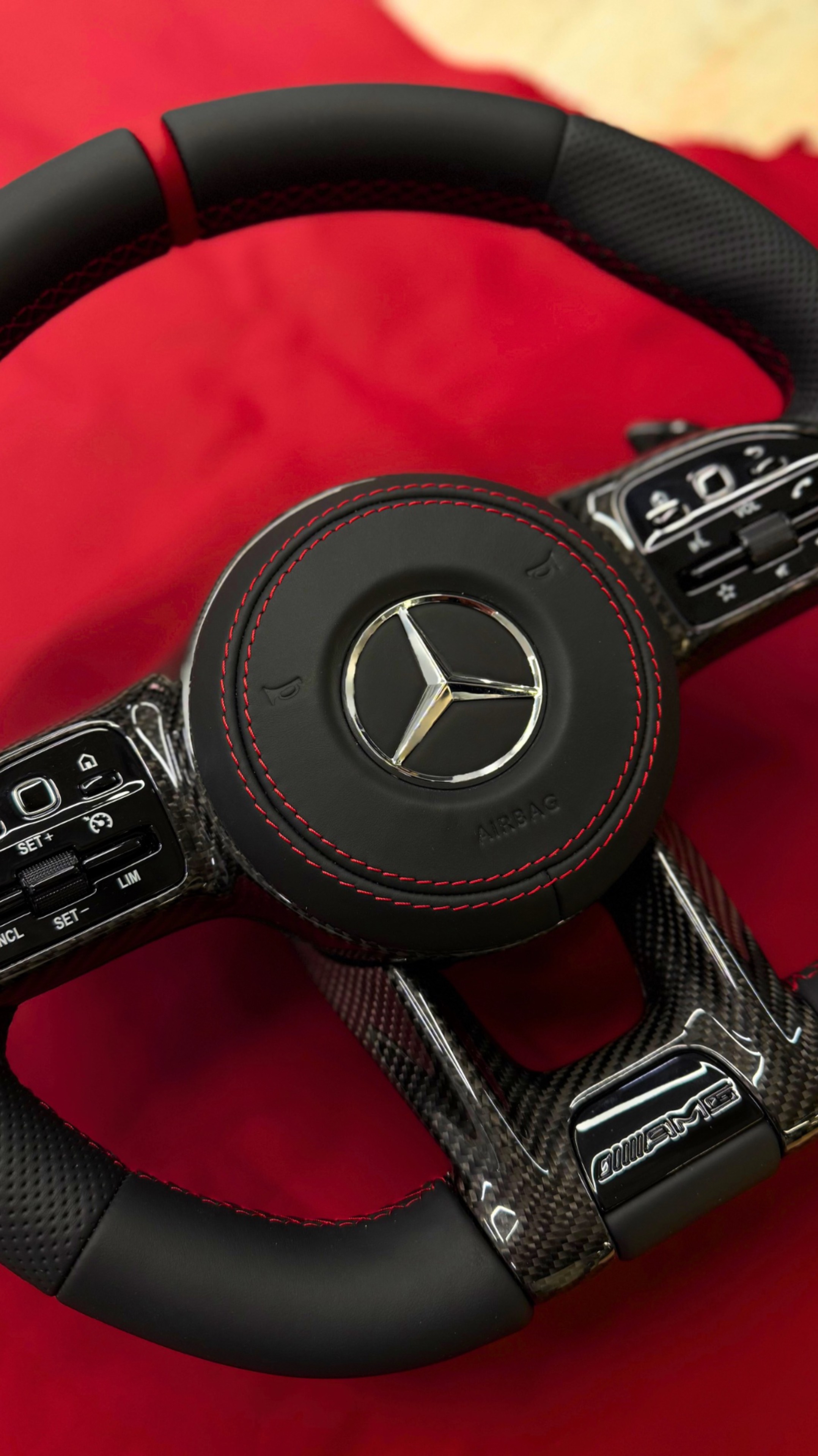 Перетяжка руля для Mercedes