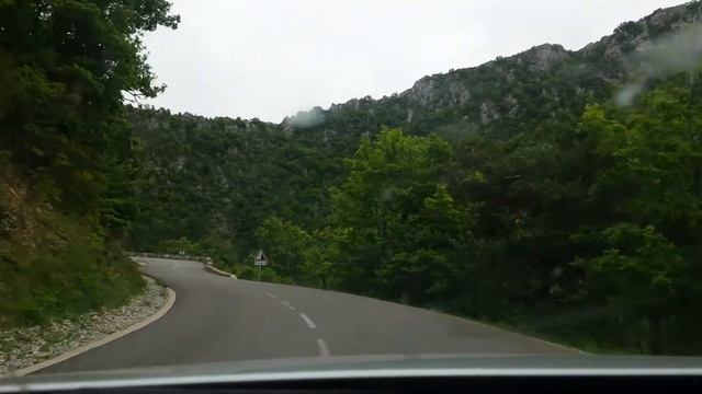 Road from Grenoble to Cannes
