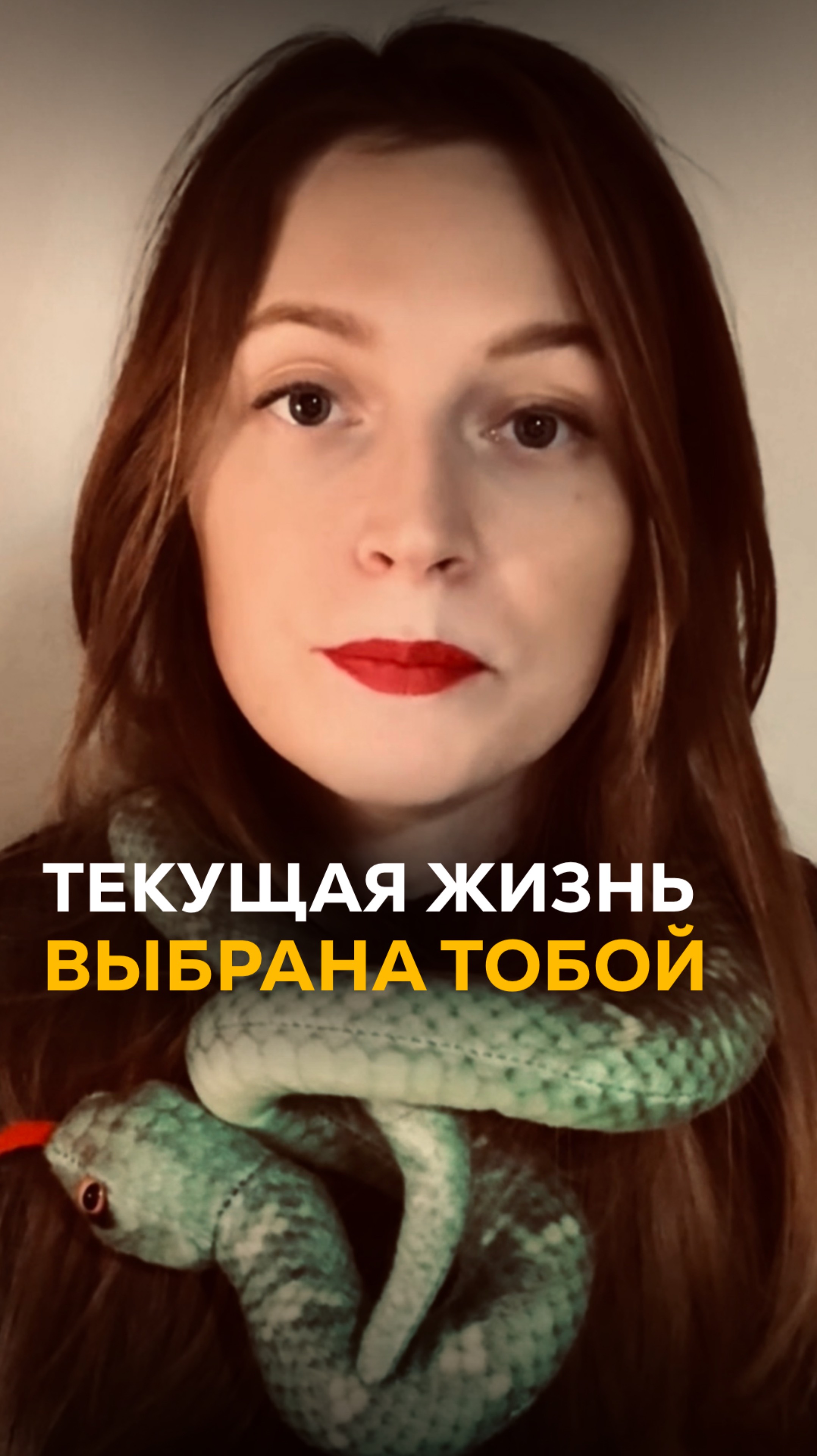 Текущая жизнь выбрана тобой
