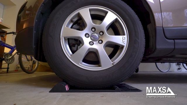 37358 Maxsa PARK RIGHT Black Parking Mat