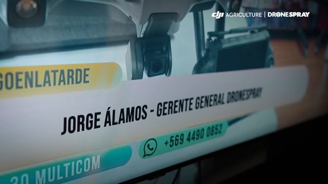 DJI AGRAS T20p - Estreno en Televisión Regional